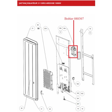 Boîtier de commande