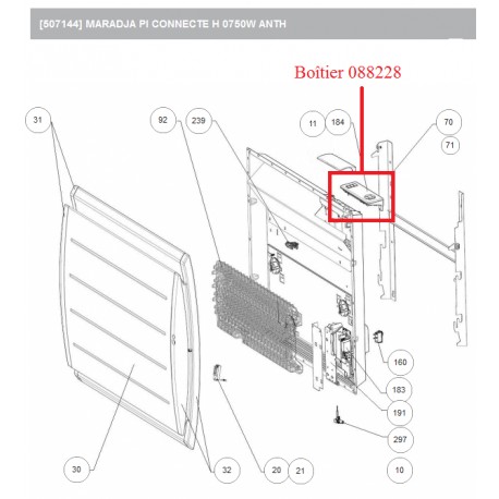 Boîtier de commande