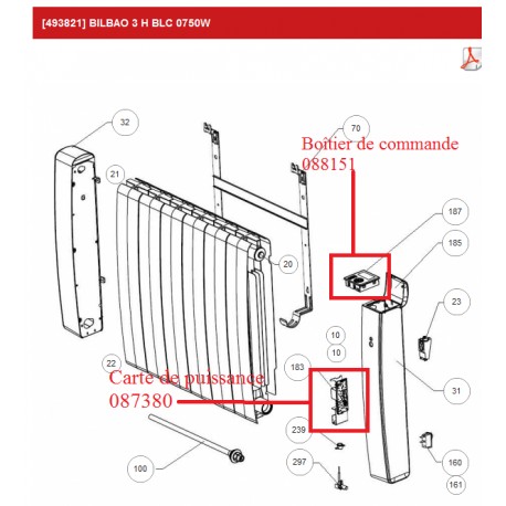 Boîtier de commande