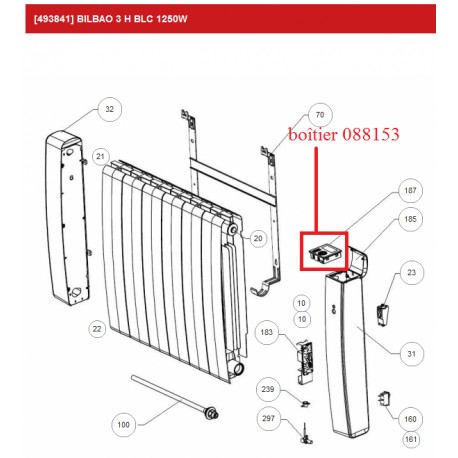 Boîtier de commande