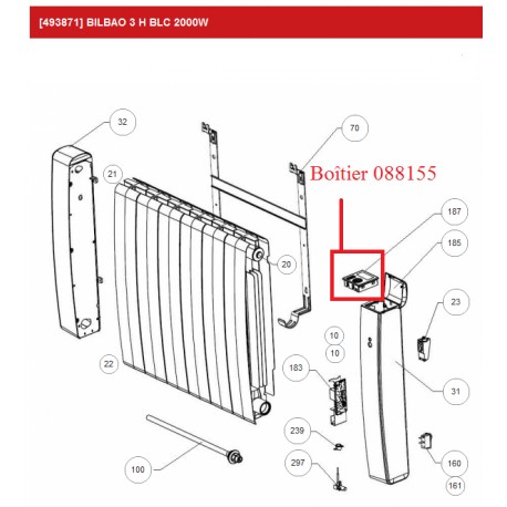 Boîtier de commande