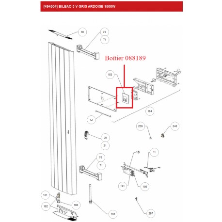 Boîtier de commande