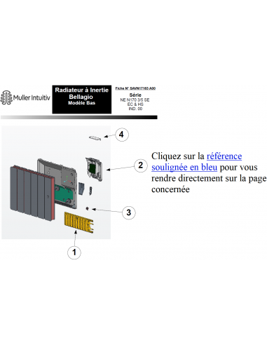 Pièces détachées pour Beladoo Bas -...